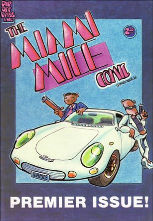 Miami Mice Comic issue 1-B 2nd Printing