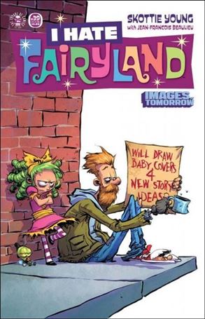 I Hate Fairyland issue 14-C Skottie Young Images of Tomorrow Cover