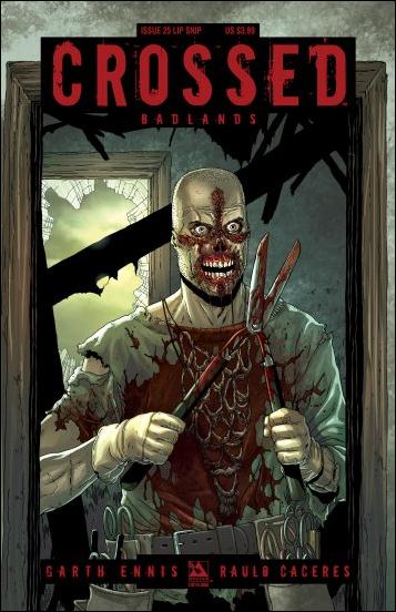 Crossed: Badlands issue 25-H Lip Slip Cover 1/3000