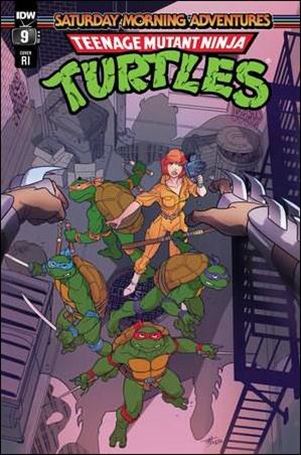 Teenage Mutant Ninja Turtles: Saturday Morning Adventures Continued issue 9-C Tim Levins 1:10 Cover