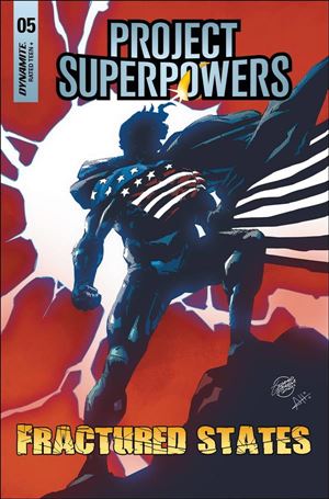 Project Superpowers: Fractured States issue 5-C Geraldo Borges Cover