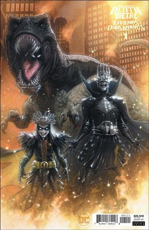 Dark Nights: Death Metal Legends of the Dark Knights issue 1-B Kaare Andrews Cardstock Cover