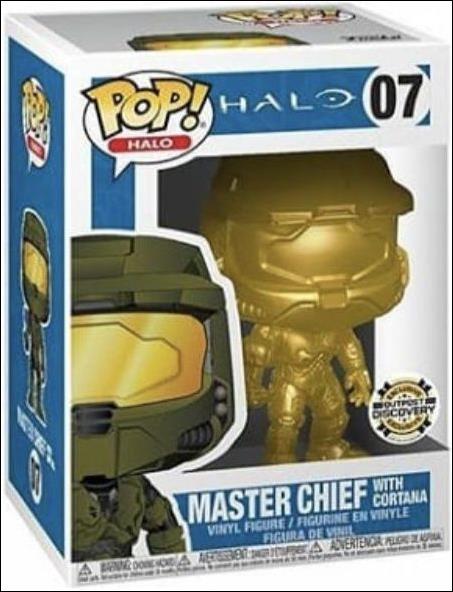 POP! Halo figure 7-B Master Chief with Cortana (Gold)