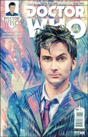 Doctor Who: The Tenth Doctor Year Two issue 6 Alice X Zhang Cover