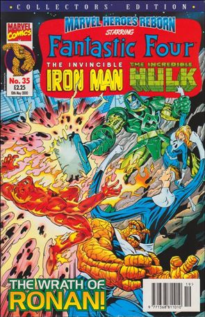 Marvel Heroes Reborn (UK) issue 35 Cardstock Cover