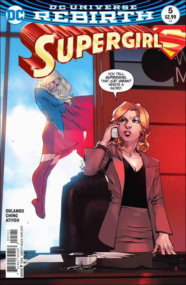 Supergirl (2016) issue 5-B Bengal Cover