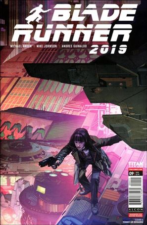 Blade Runner 2019 issue 9 Tommy Lee Edwards Cover