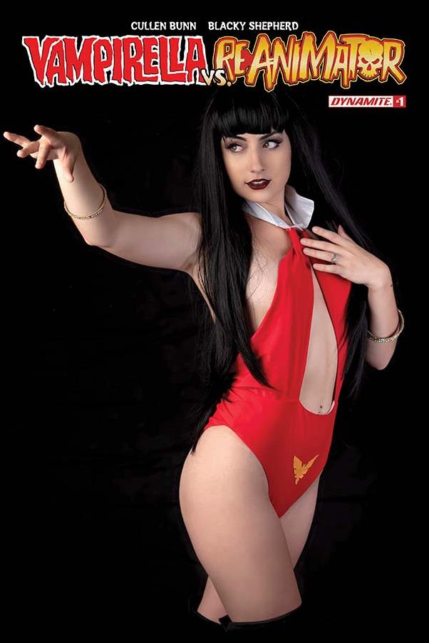 Vampirella vs Reanimator issue 1-D Cosplay Photo Cover