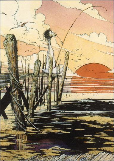Art Suydam (Base Set) card 31 Fish Story
