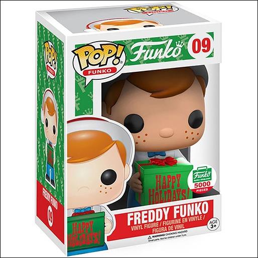 Pop! Funko - Freddy Funko figure 9 Freddy Funko (Happy Holidays) Funko Shop 1/5000