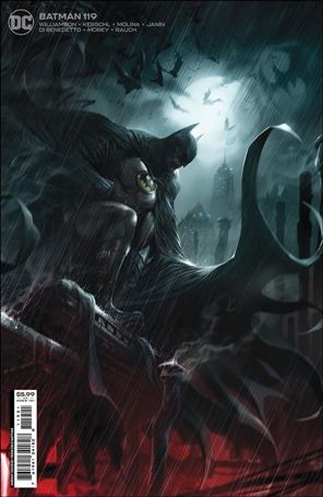 Batman (2016) issue 119-B Francesco Mattina Cardstock Cover