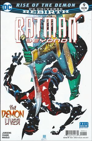 Batman Beyond (2016) issue 9 Bernard Chang Cover