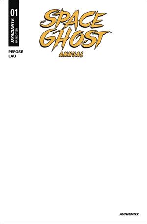Space Ghost Annual issue 1.00-E Blank Authentix Sketch Cover