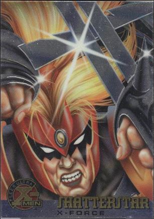 1996 Fleer Ultra X-Men All Chromium (Base Set) card 23 Shatterstar