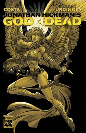 God is Dead issue 48-G Ron Adrian Gilded Cover