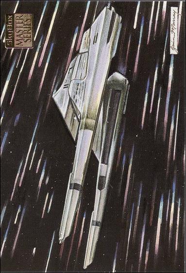 Star Trek Master Series: Series 2 (Base Set) card 73 Vulcan Shuttle