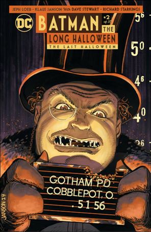 Batman: The Long Halloween - The Last Halloween (2024) issue 2-B Klaus Janson Cardstock Cover
