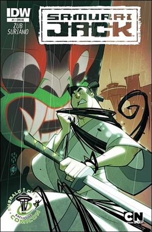 Samurai Jack issue 1-F Sean Galloway Emerald City Comicon Cover