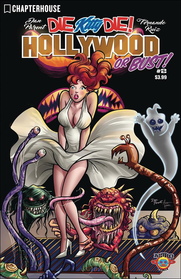 Die Kitty Die! Hollywood or Bust issue 2 Dan Parent Cover