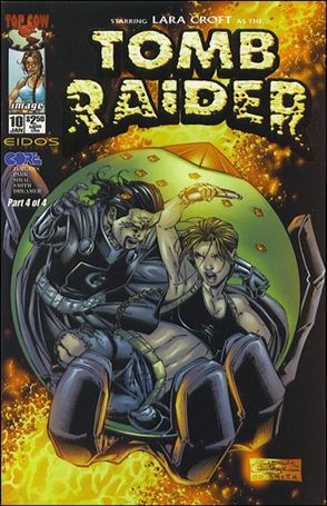 Tomb Raider: The Series issue 10-B DF Gold Foil Variant