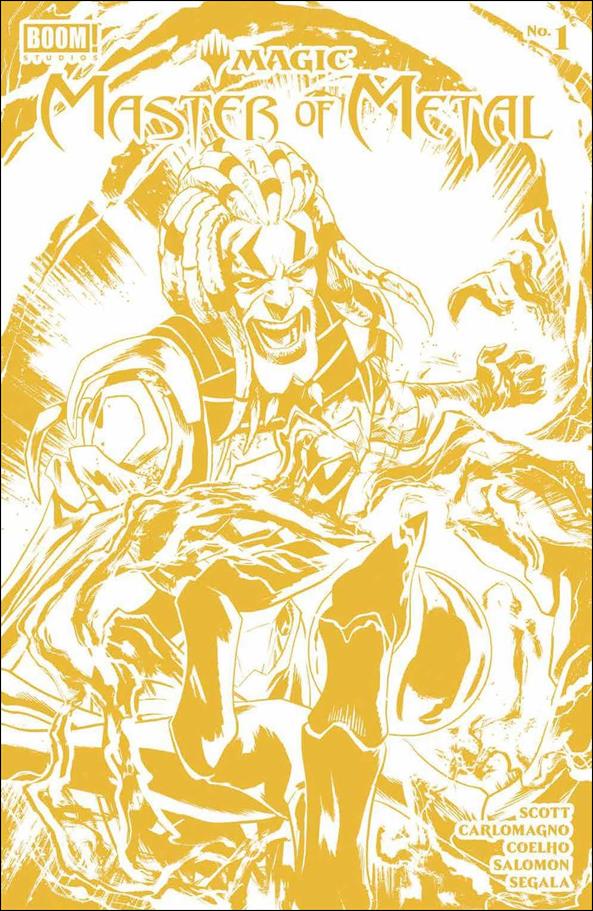 Magic: Master of Metal issue 1-E Adam Gorham 1:25 Gold Foil Cover