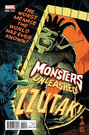 Monsters Unleashed (2017/03) issue 4-E Francesco Francavilla 1950's Movie Poster Cover