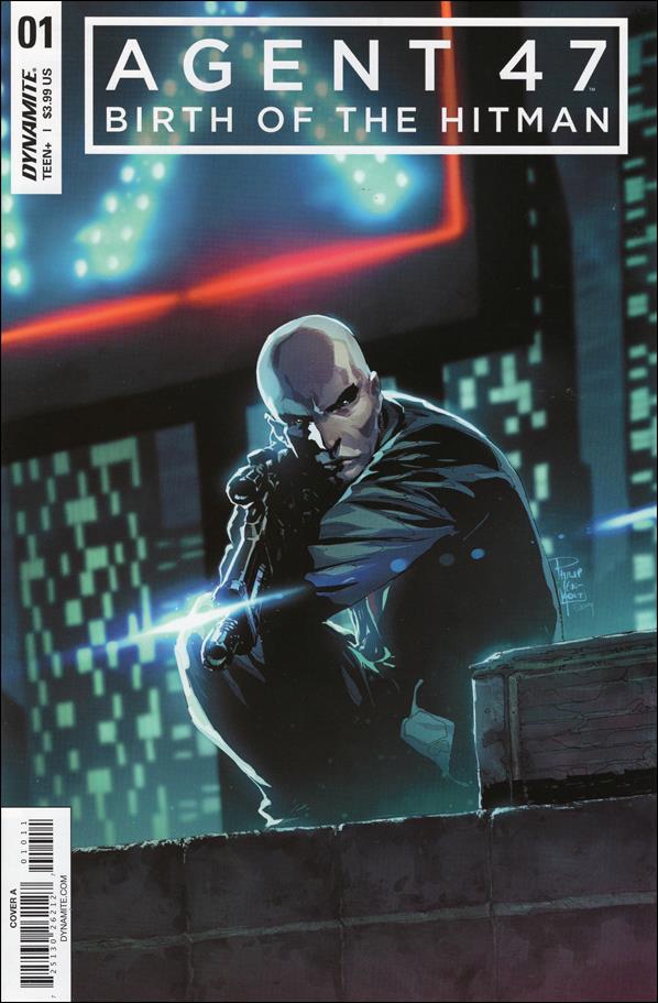 Agent 47: Birth of the Hitman issue 1 Phillip Tan Cover