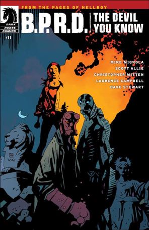 B.P.R.D.: The Devil You Know issue 11 Standard Cover