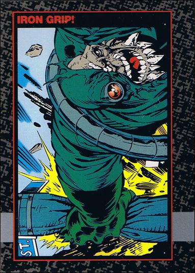 Doomsday: The Death of Superman (Base Set) card 37 Iron Grip!
