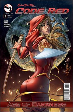 Grimm Fairy Tales Presents Code Red issue 2 Giuseppe Cafaro Cover