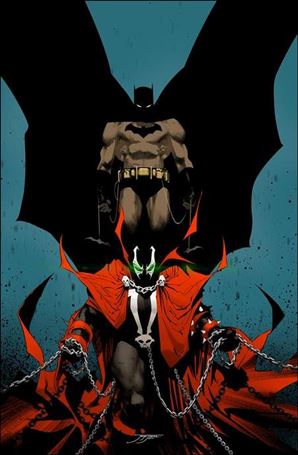 Batman/Spawn issue 1-S Jorge Jimenez Acetate Cover