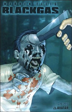 Warren Ellis: Blackgas  issue 3-B Auxiliary Cover 1/1500