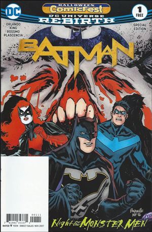 Batman (2016) issue 7-D Halloween ComicFest Edition