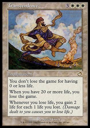 Magic the Gathering: Torment (Base Set) card 20 Transcendence