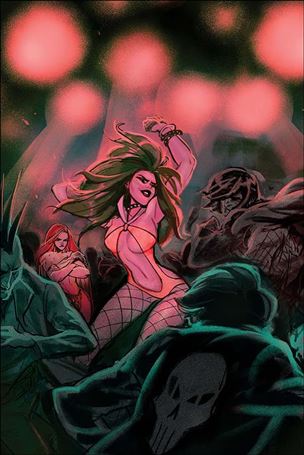Vampirella / Red Sonja issue 5-K Babs Tarr Virgin Cover