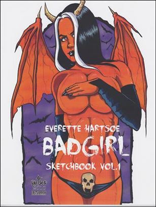 Everette Hartsoe Badgirl Sketchbook Cover Image 1