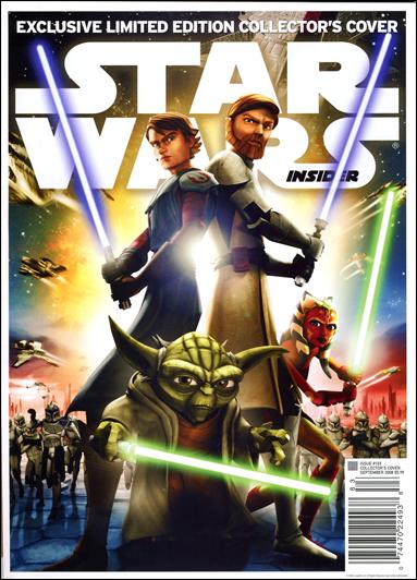 Star Wars Insider issue 103-B Previews "Clone Wars" Cover