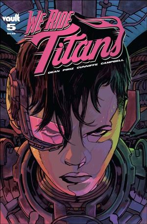 We Ride Titans issue 5-B Josh Hixson Cover
