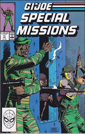 G.I. Joe: Special Missions (1986) issue 17-B Error Cover - Missing Marvel Logo