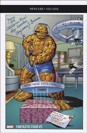 Fantastic Four (2018) issue 5-J Jack Kirby 1:500 'Thing' Remastered Cover