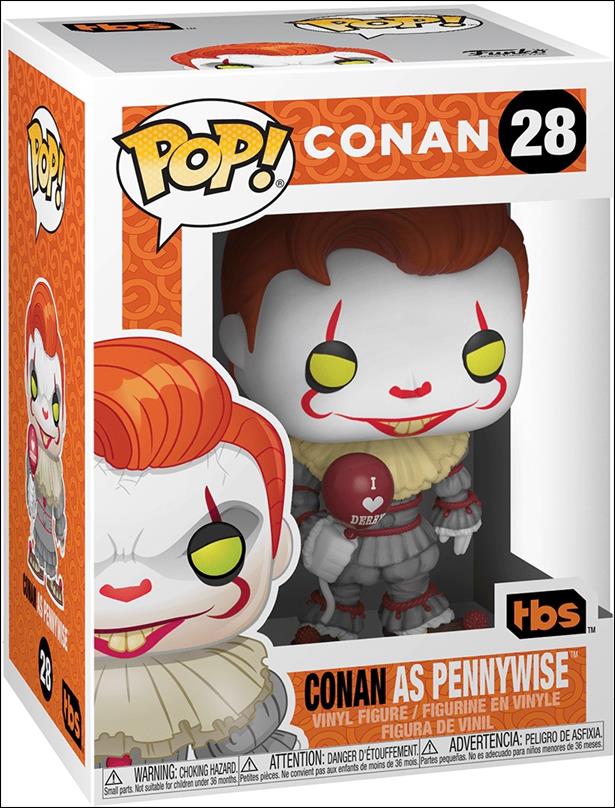 POP! Conan figure 28 Conan as Pennywise SDCC 2019
