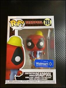 POP! Marvel figure 781 Construction Worker Deadpool