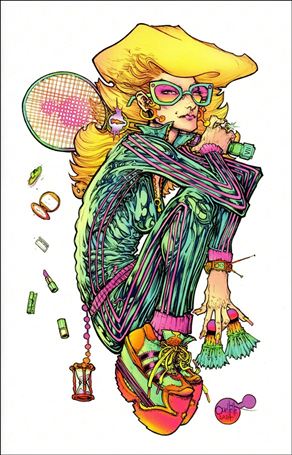 Satellite Girl issue 2-D Satellite Girl 7 Cover