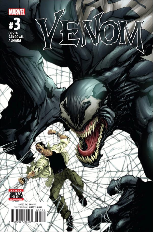 Venom (2017) issue 3 Gerardo Sandoval Cover