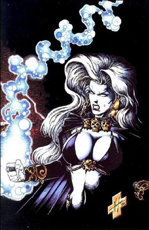Lady Death II: Between Heaven & Hell issue 1-D Black Velvet Premium Edition 1/10000