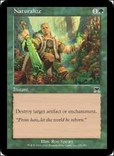 Magic the Gathering: Onslaught (Base Set) card 275 Naturalize