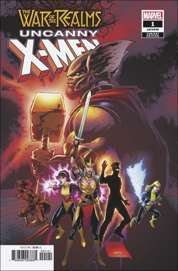 War of the Realms: Uncanny X-Men issue 1-C Whilce Portacio 1:25 Cover