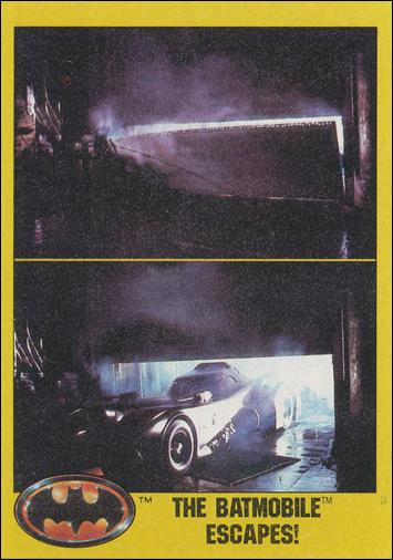 Batman: Series 2 (Base Set) card 184 The Batmobile Escapes!