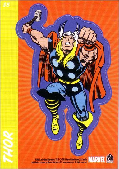 70 Years of Marvel Comics (Retro Sticker Subset) card S5 Thor