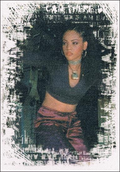 Buffy the Vampire Slayer Reflections: The High School Years (Base Set) card 68 Kendra, The Other Slayer